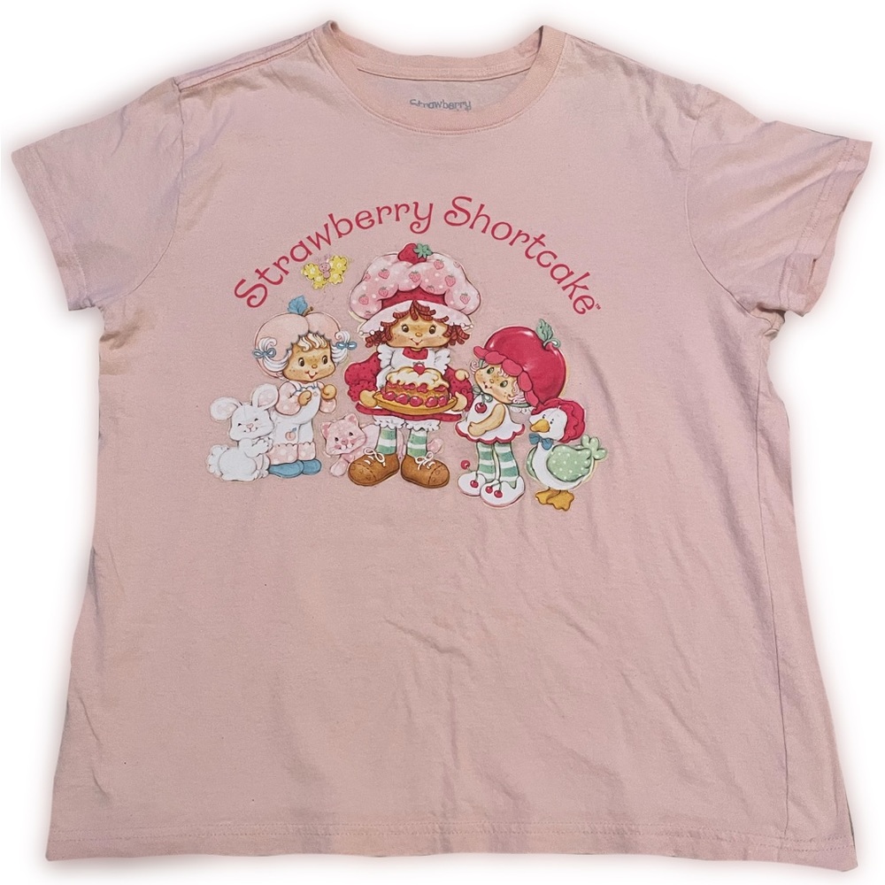 Strawberry Shortcake Pink Tee (Like New)